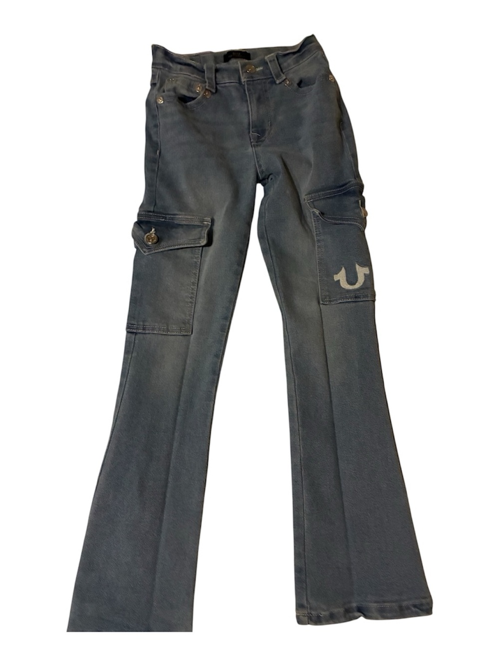 True Religion Girls Becca high rise Bootcut light blue Jean size 10